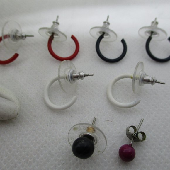 Blue White Bracelet Enamel Earring & Free Earrings - Picture 3 of 8